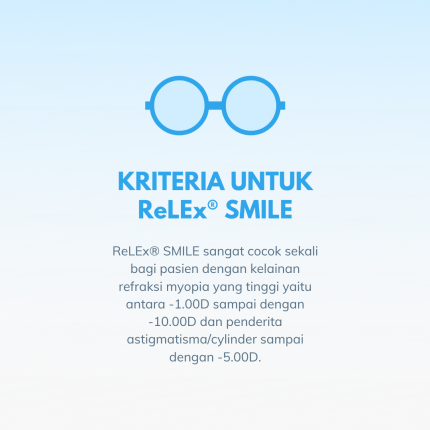 Kriteria ReLEx® SMILE