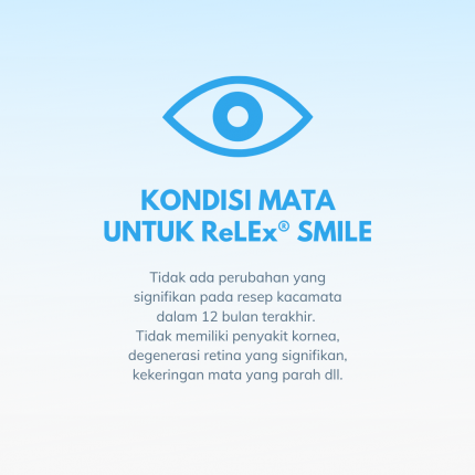 Kondisi Mata ReLEx® SMILE