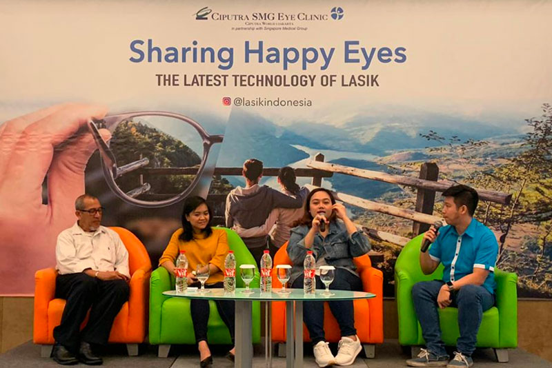 Sharing Happy Eyes Kelapa Gading,Jakarta 2019