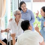 Happy,Asian,Family,father,mother,Watching,With,Funny,Child,Girl,Plays,And